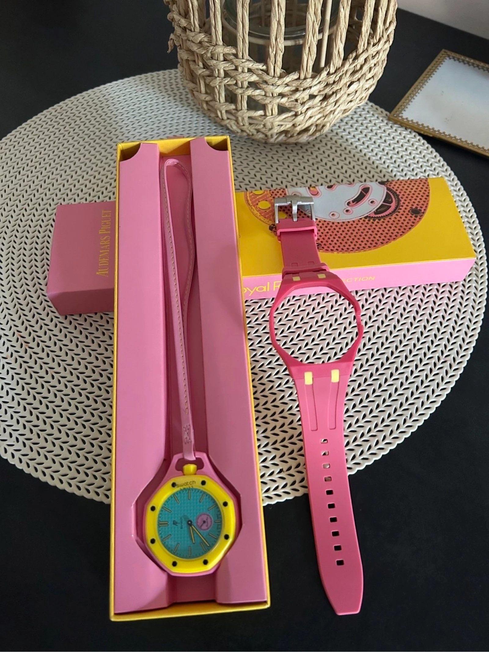 Royal pop neuf swatch x audemart 
